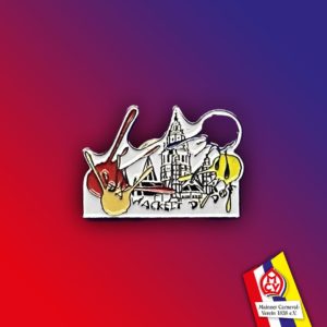 Fassnachts-Pin „Da wackelt de Dom“