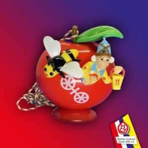 Zugplakette 2022 Närrische Versuchung