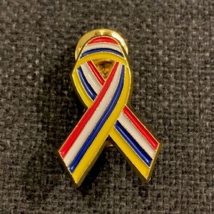 Pin „Friede Freiheit Freundschaft Fastnacht"